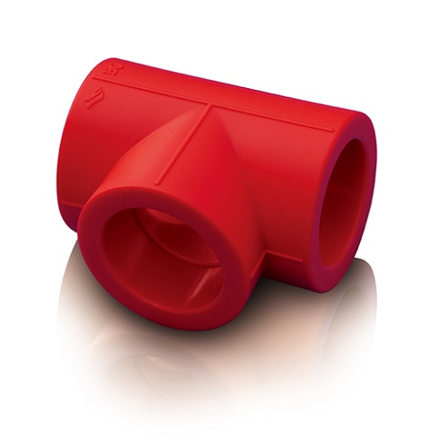 Тройник прямой "Fire Secure" 